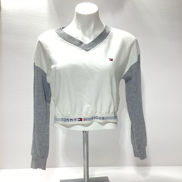 Tommy Hilfiger Cropped Sweatshirt - Picture 1 of 6